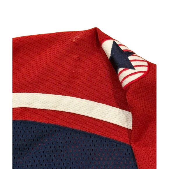 Nike Team USA 2002 Salt Lake City Olympics Blue Stitched Hockey Jersey Men's L - Picture 6 of 9